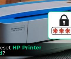 Reset HP Printer Password