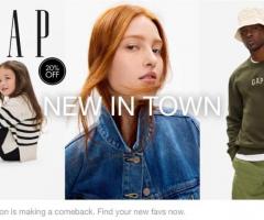 New Arrivals Are Here! Get an Extra 20% Off with Gap UAE Promo Code - 1