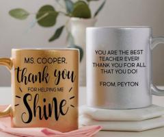 High Quality Sublimation glitter mug in India- Motivatebox