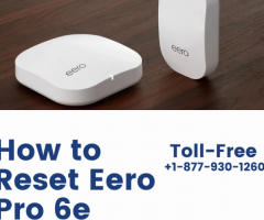 How to Reset Eero Pro 6e | +1-877-930-1260 | Eero