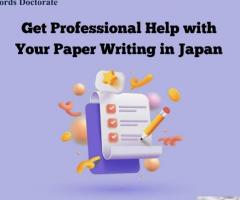 Get Professional Help with Your Paper Writing in Japan