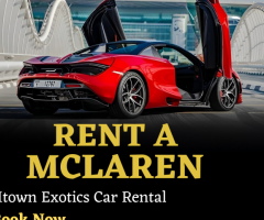 Rent A McLaren - Htown Exotics Car Rental
