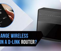 Change Wireless Settings on a D-Link Router