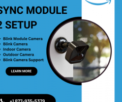 Blink Add-On Sync Module 2 Setup |+1-877-935-5379 | Blink Camera