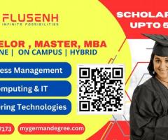 50% Scholarship for your Bachelor, Master and MBA