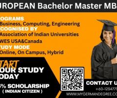 75% Scholarship for your Bachelor, Master and MBA
