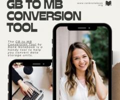 Buy Best GB to MB Conversion Tool - Rank Notebook - 1