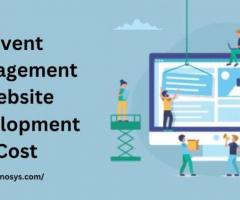 Event Management Website Development Cost