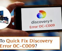 Quick Fix Discovery Plus Error 0C-C009