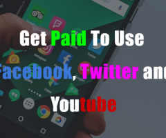 Get Paid to Use Facebook, Twitter, and YouTube!