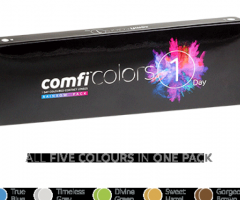comfi Colors 1 Day Rainbow Pack Contact Lenses | Feel Good Contacts