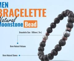 Moonstone Bead Bracelet: Stylish, Affordable, and Perfect for Men