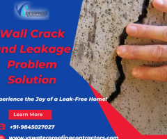 Wall Crack and Leakage Problem Solution in Deepanjalinagar