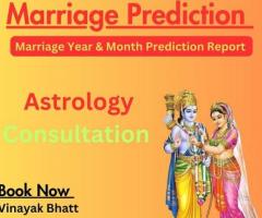Marriage Prediction Year & Month Report - 1