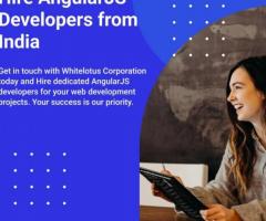 Hire AngularJS Developers from India- Whitelotus Corporation