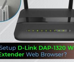 D-Link DAP-1320 Wi-Fi Range Extender Web Browser