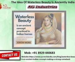 The Idea Of Waterless Beauty Is Anciently India - 1