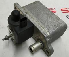 8 Heat exchanger/chiller (CHILLER) with valve assembly Tesla model S REST 1037357-00-G