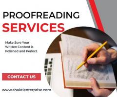 Professional Proofreading Services in Mumbai, India  | Shakti Enterprise