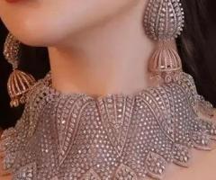 Contemporary Polki Jewellery in Delhi-MB Jewellers