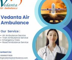 Use Vedanta Air Ambulance service with Advanced Care ICU Setup in Indore