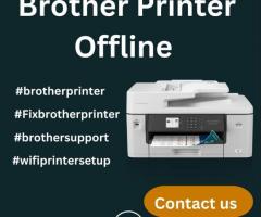 Brother Printer Offline |+1-877-372-5666| Brother Support