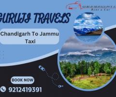 Hire Chandigarh to Jammu Taxi from Guruji travels - 1