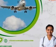 Get Advanced Medical Care by Vedanta Air Ambulance Service in Bhubaneswar