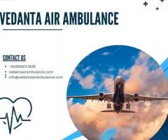 Use Life Care Charter Aircraft By Vedanta Air Ambulance Service in Bhopal