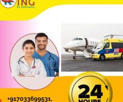 King Air Ambulance Service in Chennai | Bed-To-Bed Amenities