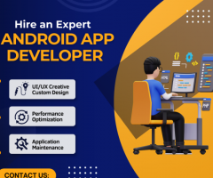 Empower Your Vision: Hire an Expert Android App Developer Today- QServices