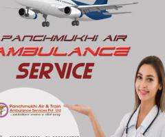 Get Panchmukhi Air Ambulance Services in Bhopal with Life-Sustaining Ventilator