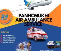 Use Panchmukhi Air Ambulance Services in Siliguri with Upgraded Medical Tools