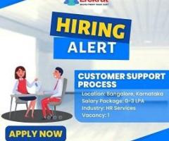 Customer Support Process Job At Job Shop - 1