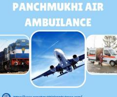 Hire at Low-Cost Panchmukhi Air Ambulance Services in Patna with ICU Setup