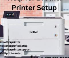 Help for Brother Printer Setup | +1-877-372-5666| Brother Support