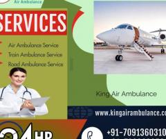 King Air Ambulance Service in Patna | Advanced Medical Equipment