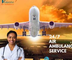 Take an Advanced Charter Plane from Vedanta Air Ambulance Service in Varanasi