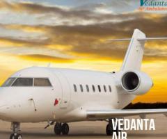Use Emergency Medical Chartered Aircraft by Vedanta Air Ambulance Service in Ranchi