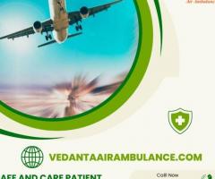 Get Comfortable Charter Airplane by Vedanta Air Ambulance Service in Raipur