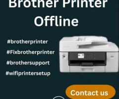 Brother Printer Offline |+1-877-372-5666| Brother Support