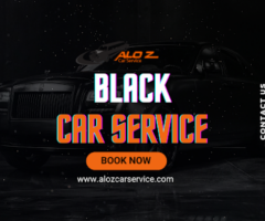 Luxurious Black Car Service by Aloz Car in New Jersey