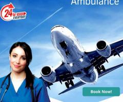 Choose Panchmukhi Air Ambulance Services in Dibrugarh with Hi-tech Ventilator