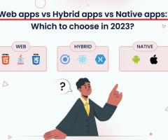 Web apps vs. Hybrid apps vs. Native apps: Which to choose in 2023?