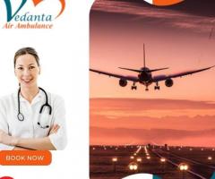 Utilize Vedanta Air Ambulance from Patna with Essential Medical Care