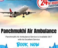 Pick Panchmukhi Air Ambulance Services in Kolkata with Superb ICU Support