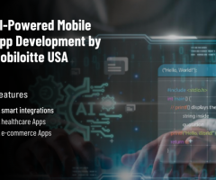 AI-Powered Mobile App Development by Mobiloitte USA