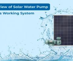 Learn How a Solar Water Pump Works by Understanding Its Working System