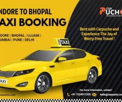 Have a seamless Indore to Bhopal journey with Carpucho