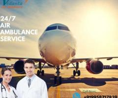 Select Vedanta Air Ambulance Service in Raipur with Hassle-Free Patient Move